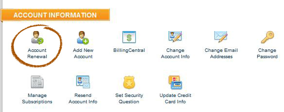 Manage Your Account